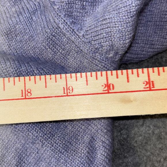 Johnstons of Elgin Shaw Sz S Cashmere Open Front Cardigan Lilac Purple Sweater - Picture 5 of 8